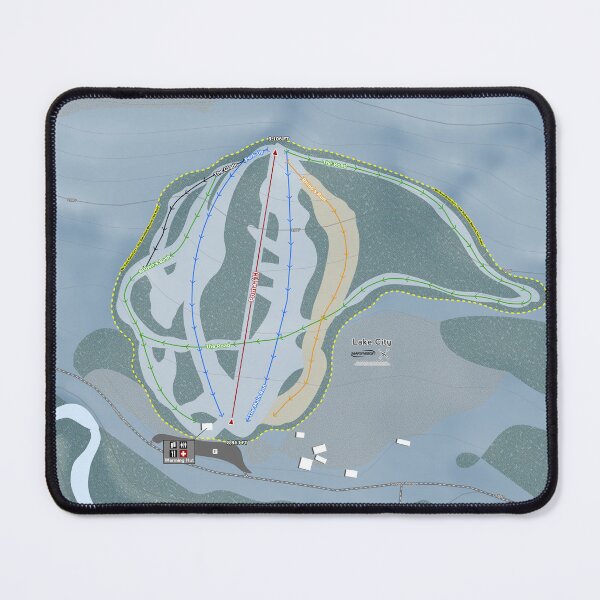 Item preview, Lake City Resort Trail Map designed and sold by Mapsynergy.
