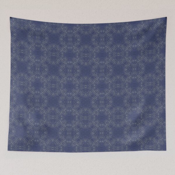 Item preview, Quantum Dots Dark Blue designed and sold by Art in My Loft.