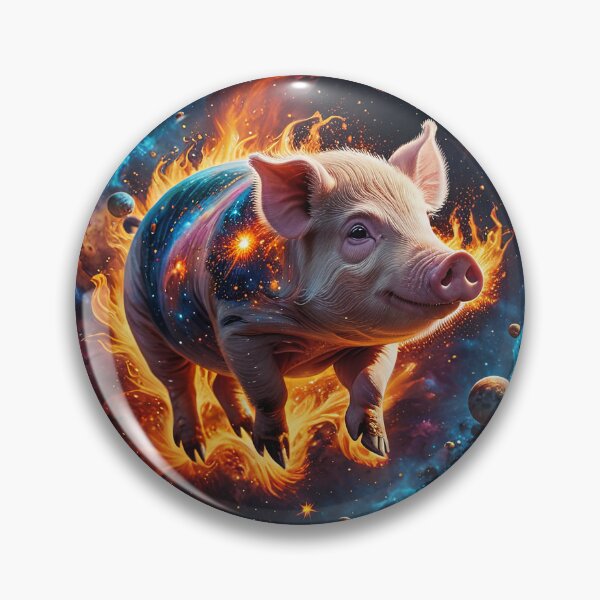 Aperçu de l'œuvre Cochon cosmique créée et vendue par CosmixT.