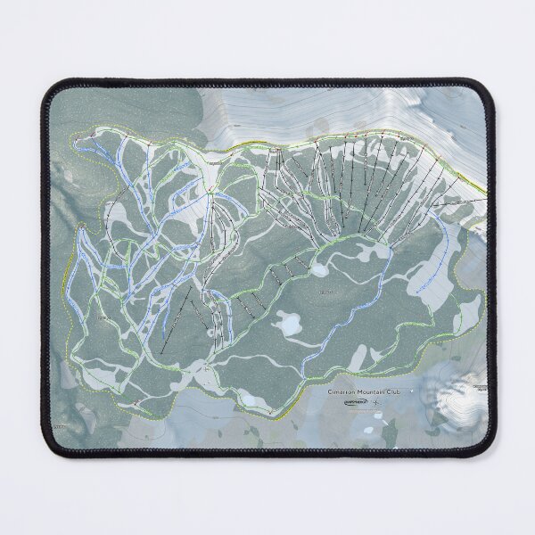 Item preview, Cimarron Mountain Club Resort Trail Map designed and sold by Mapsynergy.