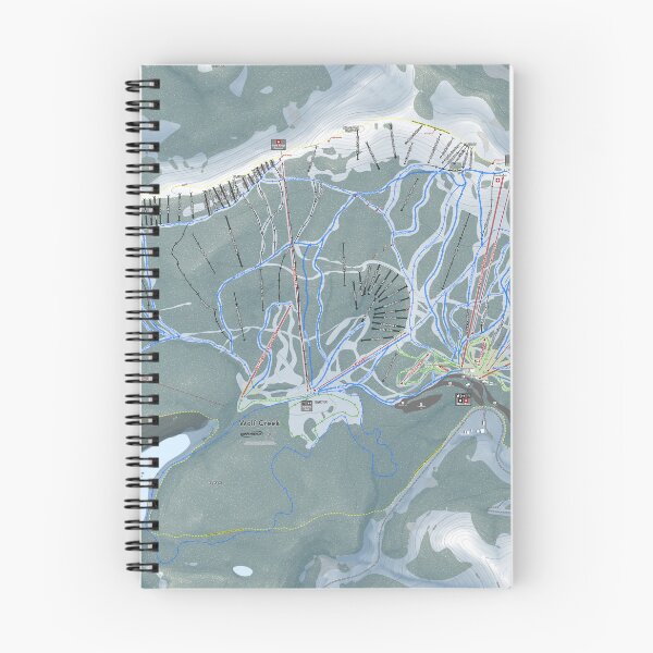 Item preview, Wolf Creek Resort Trail Map designed and sold by Mapsynergy.