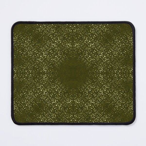 Item preview, Quantum Dots Dark Khaki Green designed and sold by Art in My Loft.