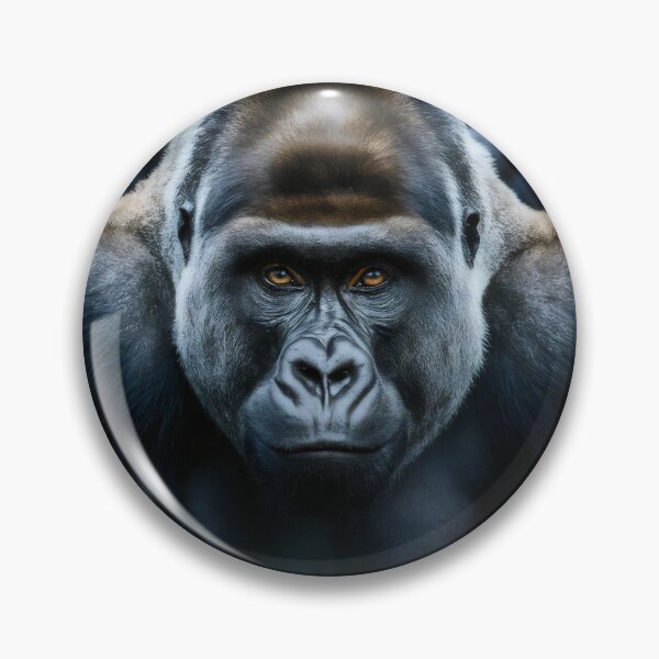 Item preview, Power in the eyes of a gorilla. designed and sold by MyHappyArtShop.