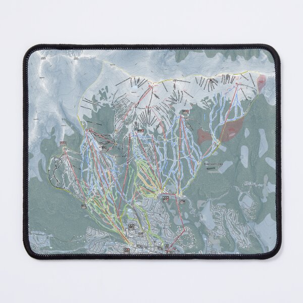 Item preview, Breckenridge Resort Trail Map designed and sold by Mapsynergy.