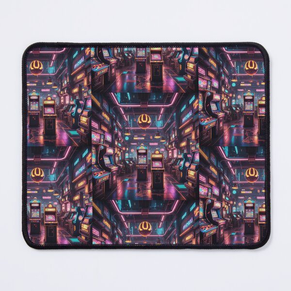 Item preview, Retro Futuristic Arcade Extravaganza designed and sold by koreatvtea.
