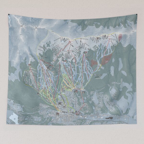 Item preview, Breckenridge Resort Trail Map designed and sold by Mapsynergy.