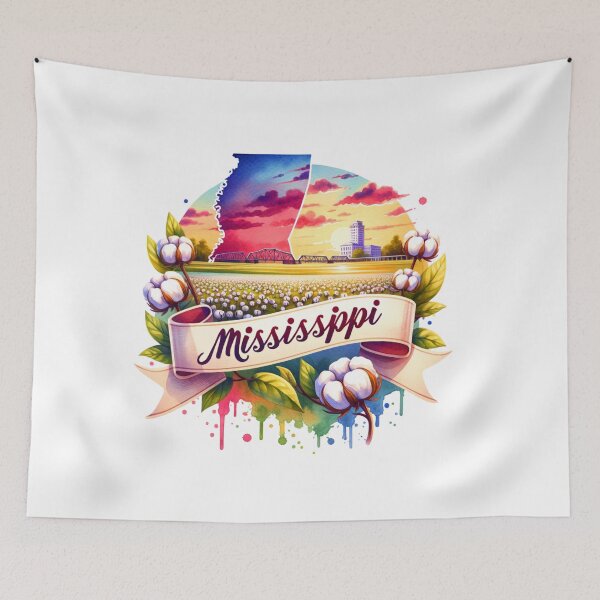 Artikelvorschau, ✨Retro-Aquarellkarten der US-Bundesstaaten – Vintage-Reisekunst für T-Shirts, Tassen, Aufkleber und mehr entworfen und verkauft von artedigital99.