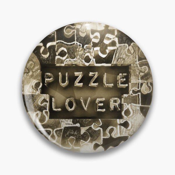 Item preview, Puzzle Lover, Gold Digital Art Design designed and sold by Kenen.
