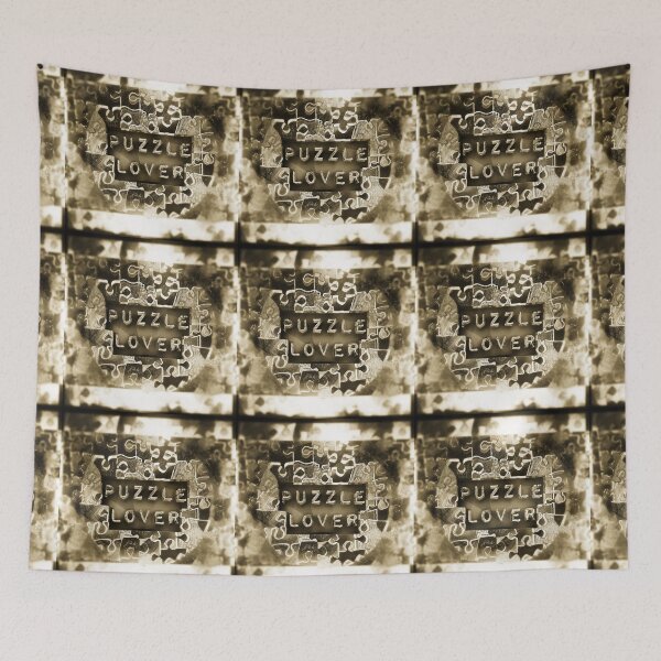 Item preview, Puzzle Lover, Gold Digital Art Design designed and sold by Kenen.