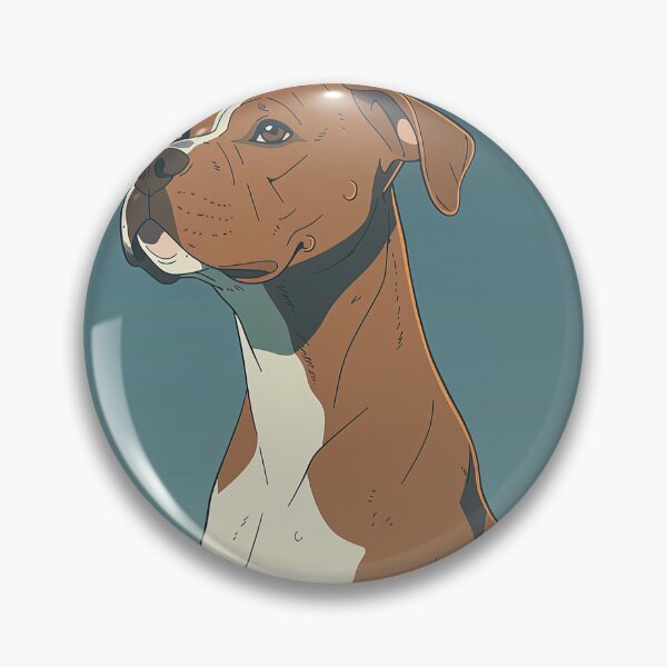 Item preview, American Staffordshire Terrier | Anime style designed and sold by ComicsFactory.