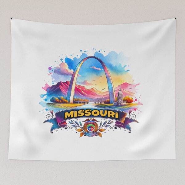 Item preview, ✨Retro US State Watercolor Maps – Vintage Travel Art for T-Shirts, Mugs, Stickers & More designed and sold by artedigital99.