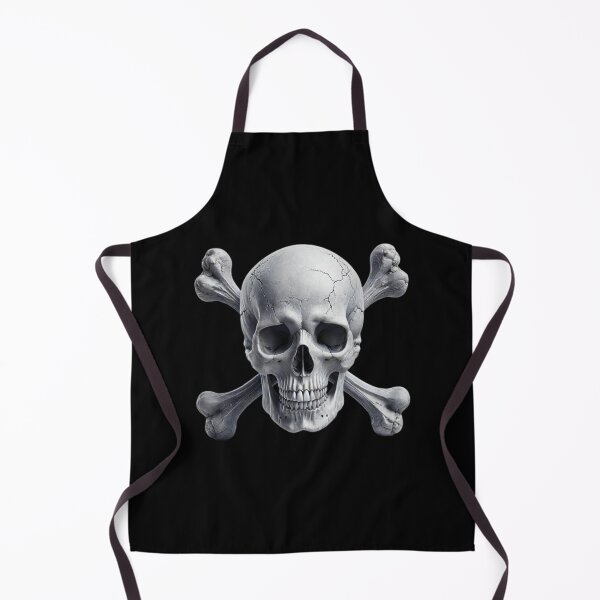 Item preview, Hyper-Realistic Skull with Crossbones 8 designed and sold by LaNadaYFundante.