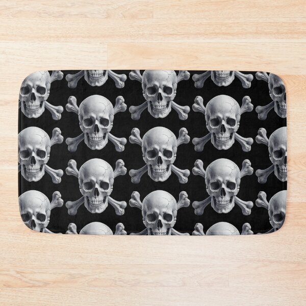 Item preview, Hyper-Realistic Skull with Crossbones 8 designed and sold by LaNadaYFundante.