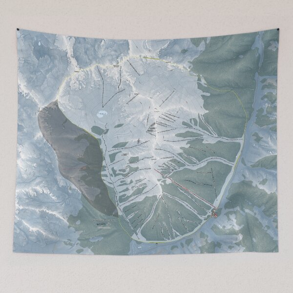 Item preview, Silverton Mountain Resort Trail Map designed and sold by Mapsynergy.