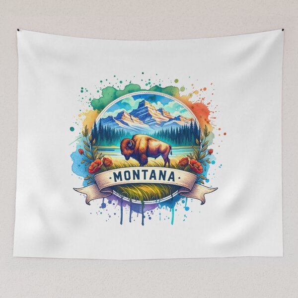 Item preview, ✨Retro US State Watercolor Maps – Vintage Travel Art for T-Shirts, Mugs, Stickers & More designed and sold by artedigital99.
