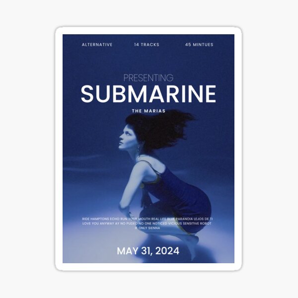 Vista previa del artículo con la obra «Submarino de Las Marías», diseñado y vendido por girlfrmwebsite.