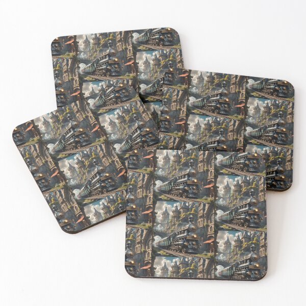 Item preview,  Time Travel Train: A Whimsical Journey designed and sold by koreatvtea.