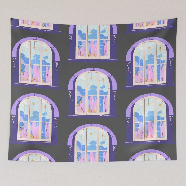 Item preview, Dreamy Starlit Window designed and sold by SayItWithYours.