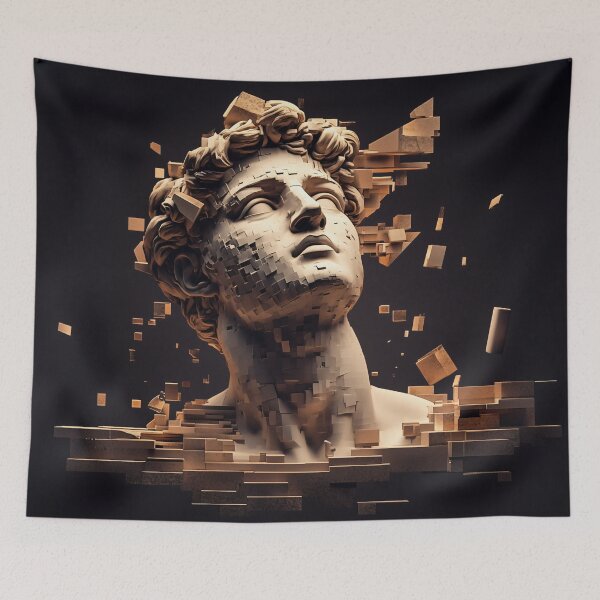 Item preview, Pixelated Chaos designed and sold by Carlos Monteiro.