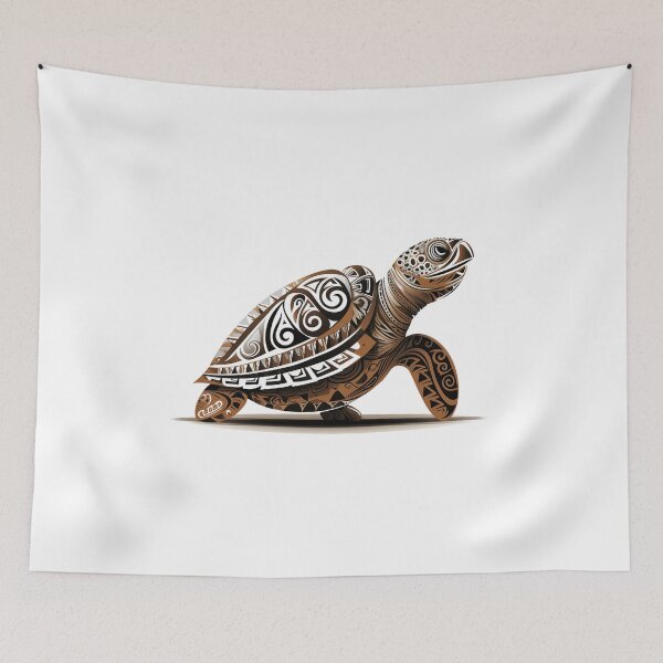 Item preview, Tribal Turtle designed and sold by TeeTemptation.