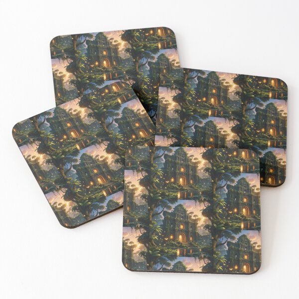 Item preview, Mystical Jungle Oasis: An Overgrown Wonder designed and sold by koreatvtea.