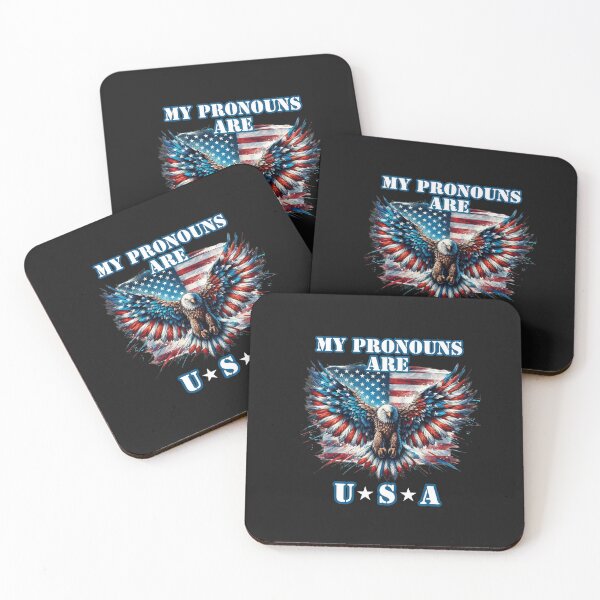 Item preview, My Pronouns are U.S.A  designed and sold by RishJal.