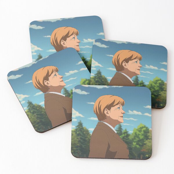 Item preview, Angela Merkel | Anime style designed and sold by ComicsFactory.