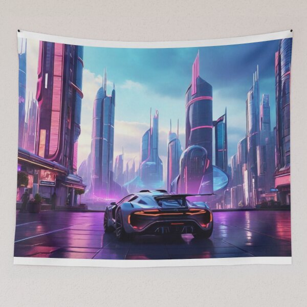 Item preview, 017 Cyberpunk City designed and sold by Alexis Art Collection.