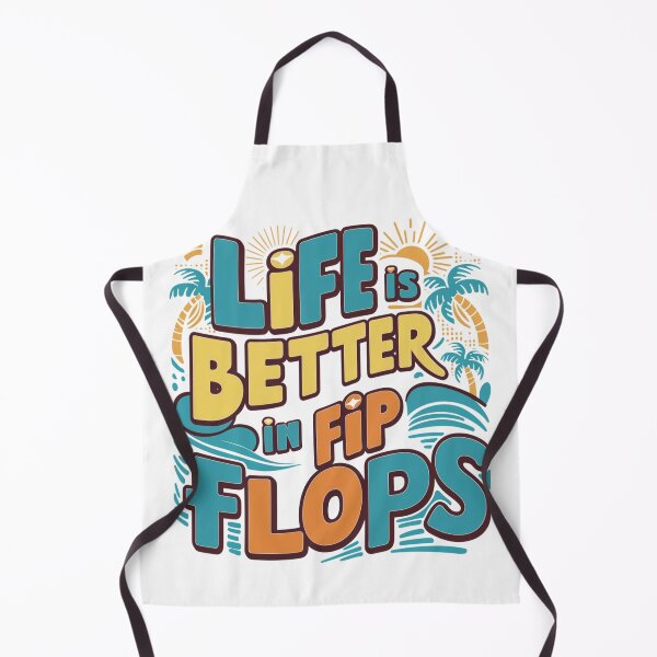 Item preview, Life is better in flip flops designed and sold by FusiTink.