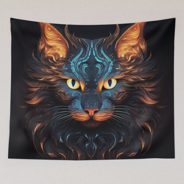 Item preview, Glowing Cat designed and sold by Rtymer.