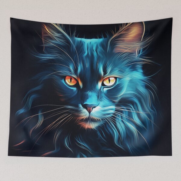 Item preview, Glowing Cat designed and sold by Rtymer.