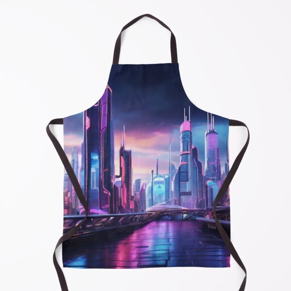 Item preview, 019 Cyberpunk City designed and sold by Alexis Art Collection.