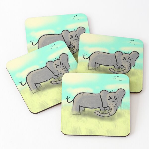 Item preview, Angry Elephant designed and sold by UnToasted.