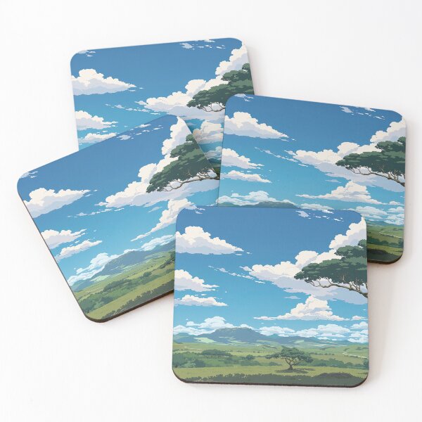 Item preview, Angola landscape | Anime style designed and sold by ComicsFactory.