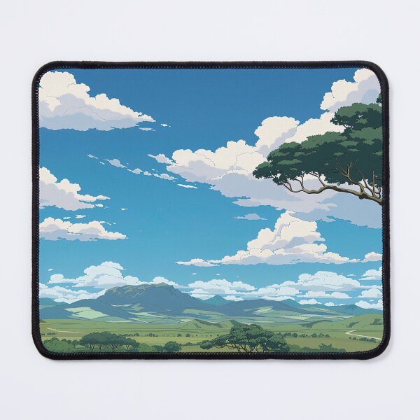 Item preview, Angola landscape | Anime style designed and sold by ComicsFactory.