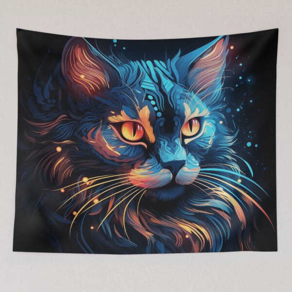 Item preview, Glowing Cat designed and sold by Rtymer.
