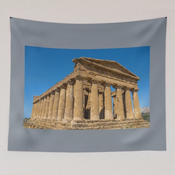 Item preview, Italy. Sicily. Agrigento. Park of the Valley of the Temples. Temple of Concordia. designed and sold by vadim19.