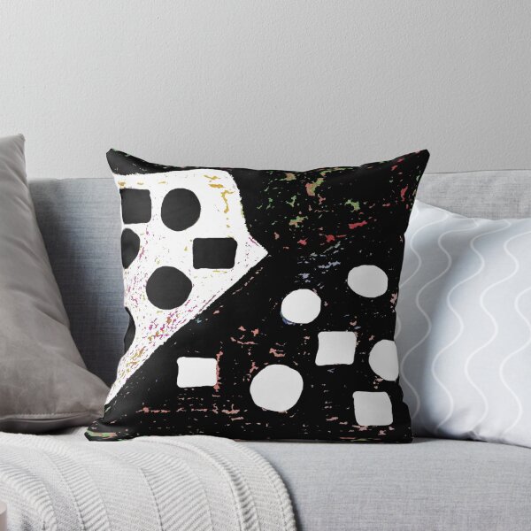 Item preview, Basic Shapes Game/Abstract Landscape - Mixed Media on Paper designed and sold by Jamie  Taylor.