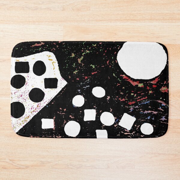 Item preview, Basic Shapes Game/Abstract Landscape - Mixed Media on Paper designed and sold by Jamie  Taylor.
