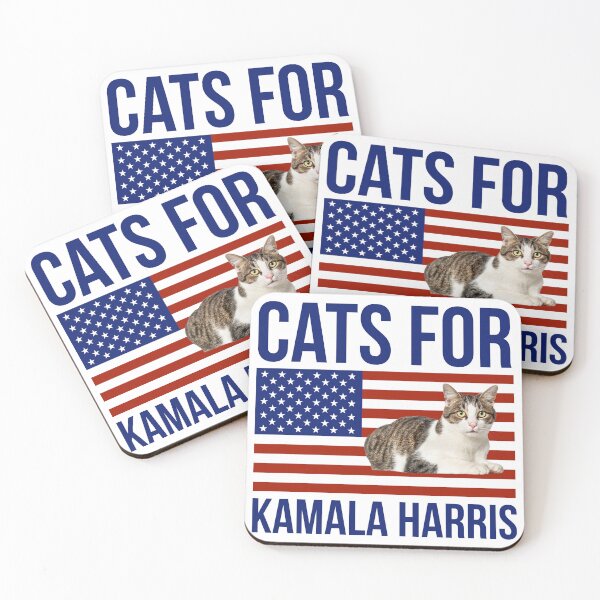 Item preview, Cats for Kamala Harris  designed and sold by Rachel the Artist .