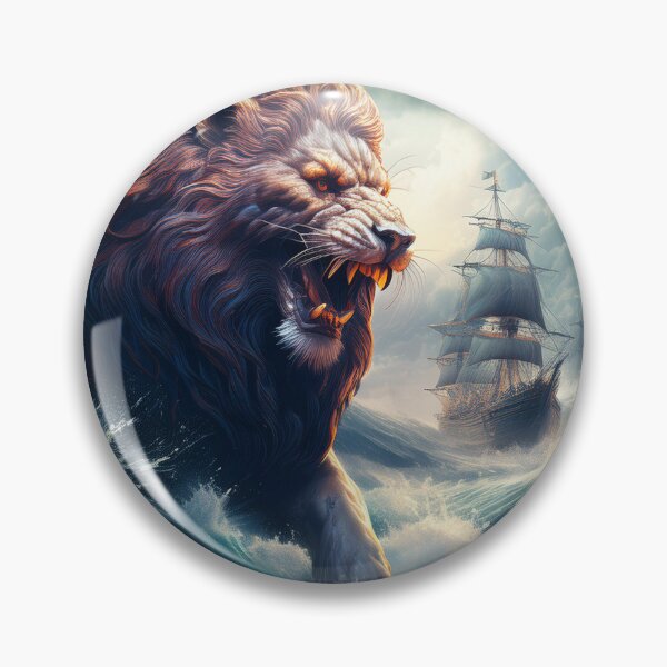Item preview, Venice lion roaring in the storm designed and sold by ItalianFactory.