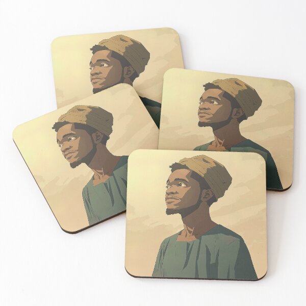 Item preview, Angolese man, portrait | Anime style designed and sold by ComicsFactory.