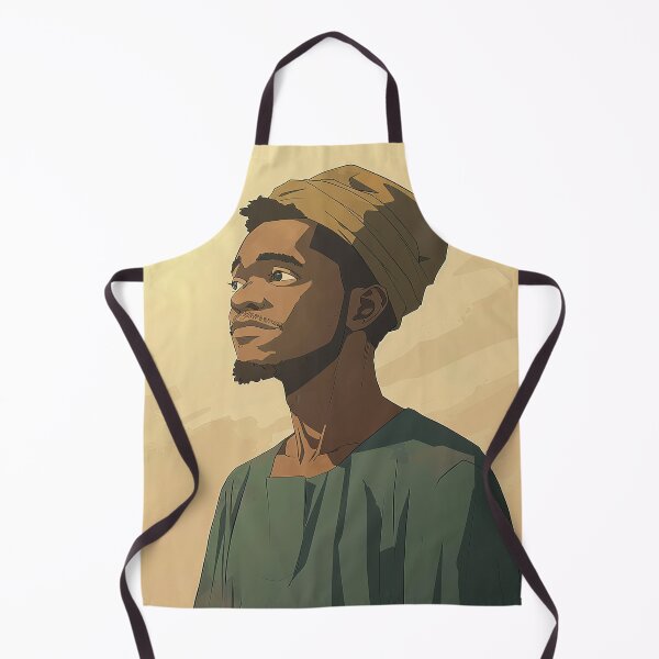 Item preview, Angolese man, portrait | Anime style designed and sold by ComicsFactory.