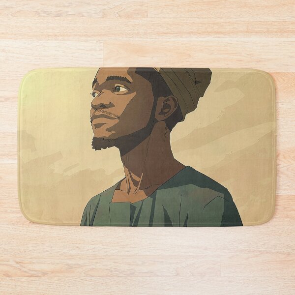 Item preview, Angolese man, portrait | Anime style designed and sold by ComicsFactory.