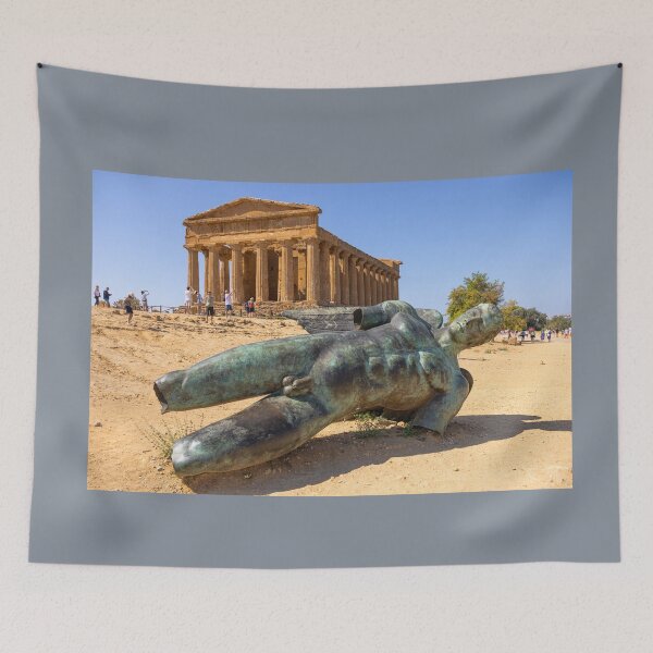 Item preview, Italy. Sicily. Agrigento. Temple of Concordia. Fallen Icarus. designed and sold by vadim19.
