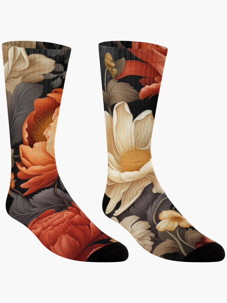 Thumbnail 3 of 5, Socks, Floral Patterns designed and sold by Rtymer.