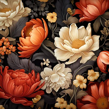 Artwork thumbnail, Floral Patterns by Rtymer