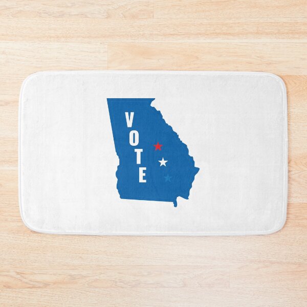 Item preview, Georgia Votes Democratic: Patriotic Call to Action designed and sold by Mundivagant Designs.