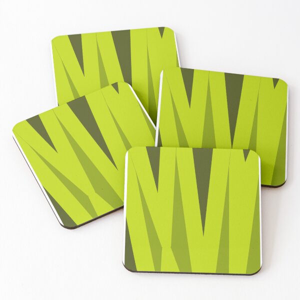 Item preview, Minimalist green line digital artwork  designed and sold by tenkenryujin.