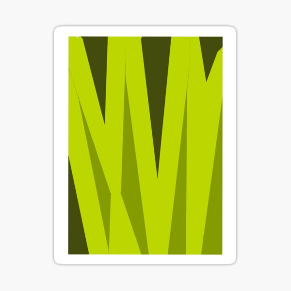 Item preview, Minimalist green line digital artwork  designed and sold by tenkenryujin.
